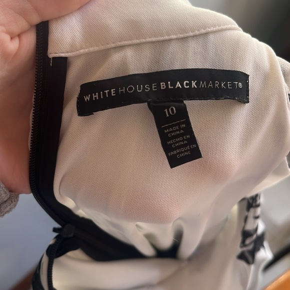 WHBM BODICE HALTER FLORAL JUMPSUIT SIZE 10 - Picture 7 of 8